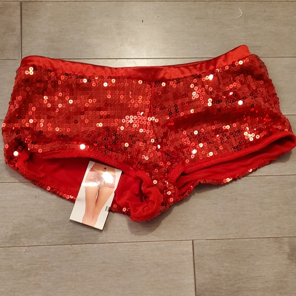 Sequined boyshorts - Picture 1 of 3